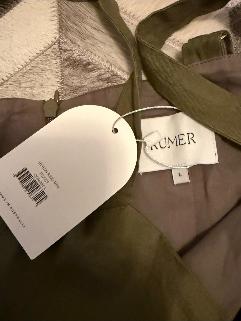 NWT Rumer Byron Ring Mini Dress - Picture 5 of 6